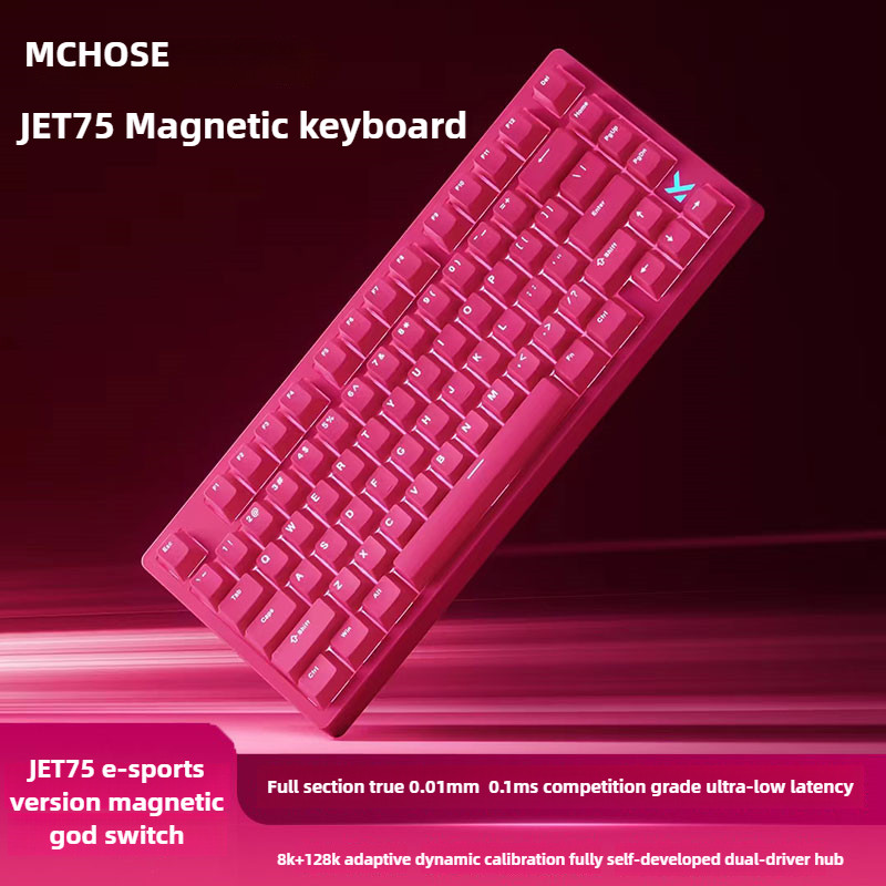 MCHOSE Jet 75 Magnetic Mechanical Keyboard Rapid Trigger 8K Wired ...