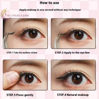 Csndices 300 Cái / hộp Bút Kẻ Mắt Chống Nước Tem Dán Khuôn Một Dính Dễ Dàng Sử Dụng Chống Nước Chống Mồ Hôi Chống Mồ Hôi VN
