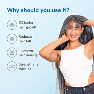 Be Bodywise Hair Growth Roll-On Serum Nourishes & Strengthens Hair Reduces Hair Fall 25ml