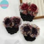 Sund Nữ Tóc Bun Bao Lưới Snood Hairnet Nơ Barrette Pháp Nơ Ruy Băng Hoa Phụ Kiện Tóc Cho Ngân Hàng Khách Sạn Nhân Viên VN