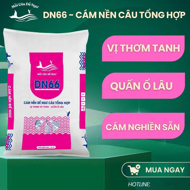 (Bịch 2Kg) Mồi Câu Đế Ngư, Mồi Câu Tổng Hợp DN66, Mồi Câu Chép DN68, Mồi Câu Rô Phi DN69