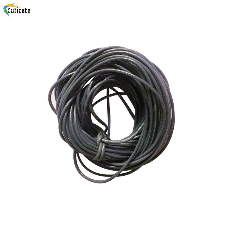 10m Sáp Nylon Macrame Dây Trang Sức Đính Hạt Làm Dây Thủ Công 1.5