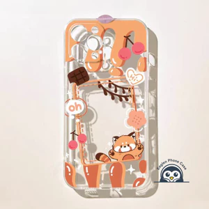 Ốp điện thoại trong suốt hoạt hình Puppy cho Honor 600 500 400 Lite Smart GT Pro 9 Youth 9i 8S X9D X8C X8D X7D X6D Magic 7 Pro Power2 Play 10A 10T Vỏ mềm chống rơi cá gấu dễ thương