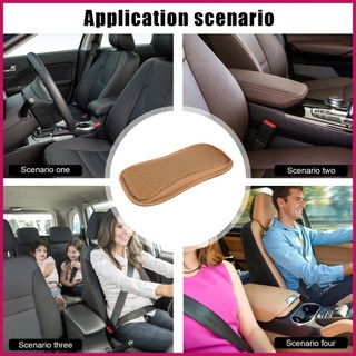Miếng đệm tay vịn ô tô Memory Foam Armrest Cushion Gối tựa tay Gối khuỷu tay Comfort Booster Pad Soft Memory Foam Auto Arm pomervn