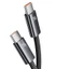 Btsg 240W Cáp sạc siêu nhanh Type C 5A USB C sang Type C Cáp PD3 1 Dây dữ liệu