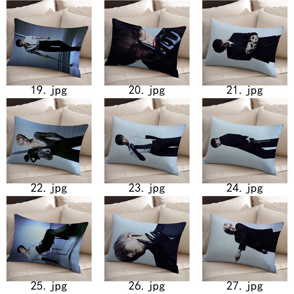 ENHYPEN 'DESIRE: UNLEASH' Vỏ gối bằng vải Polyester in một mặt (Không có lõi)
