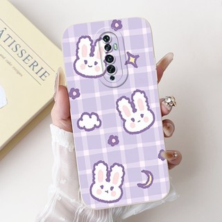 Ốp điện thoại Hoạt Hình Cho Oppo Reno 2 2F 2Z Vỏ Thỏ Dễ Thương Vương Miện Bé Gái Silicon Mềm Ốp điện thoại Cho Oppo Reno2 Reno2F Reno2Z Vỏ