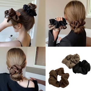 Treeling Ruch Tóc Scrunchies Dày Quá Khổ Tóc Scrunchy Thanh Lịch Dây Tóc Scrunchy Nữ Đuôi Ngựa Giá Đỡ