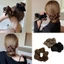 Treeling Ruch Tóc Scrunchies Dày Quá Khổ Tóc Scrunchy Thanh Lịch Dây Tóc Scrunchy Nữ Đuôi Ngựa Giá Đỡ
