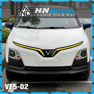 Decal dán đèn xe Vin VF5 nhiều màu sắc lựa chọn, chống nước chống bai màu ( 1 cặp )