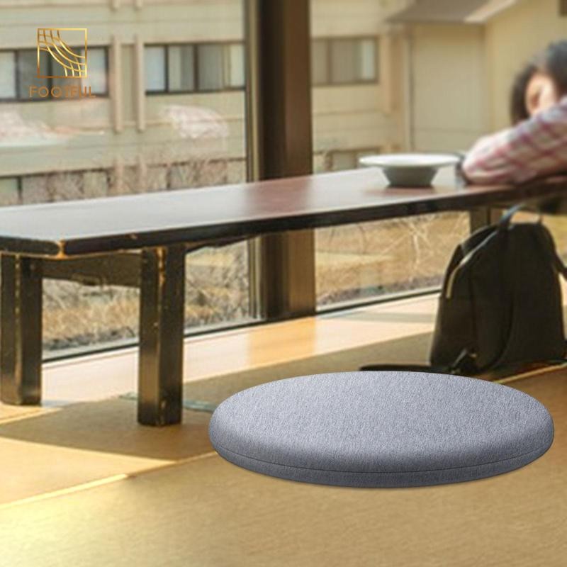 Miếng Lót Ghế Tròn Có Dây Kéo Nhật Bản Bốn Mùa Đệm Sàn Có Thể Giặt Đa Năng Cho Phòng Gia Đình