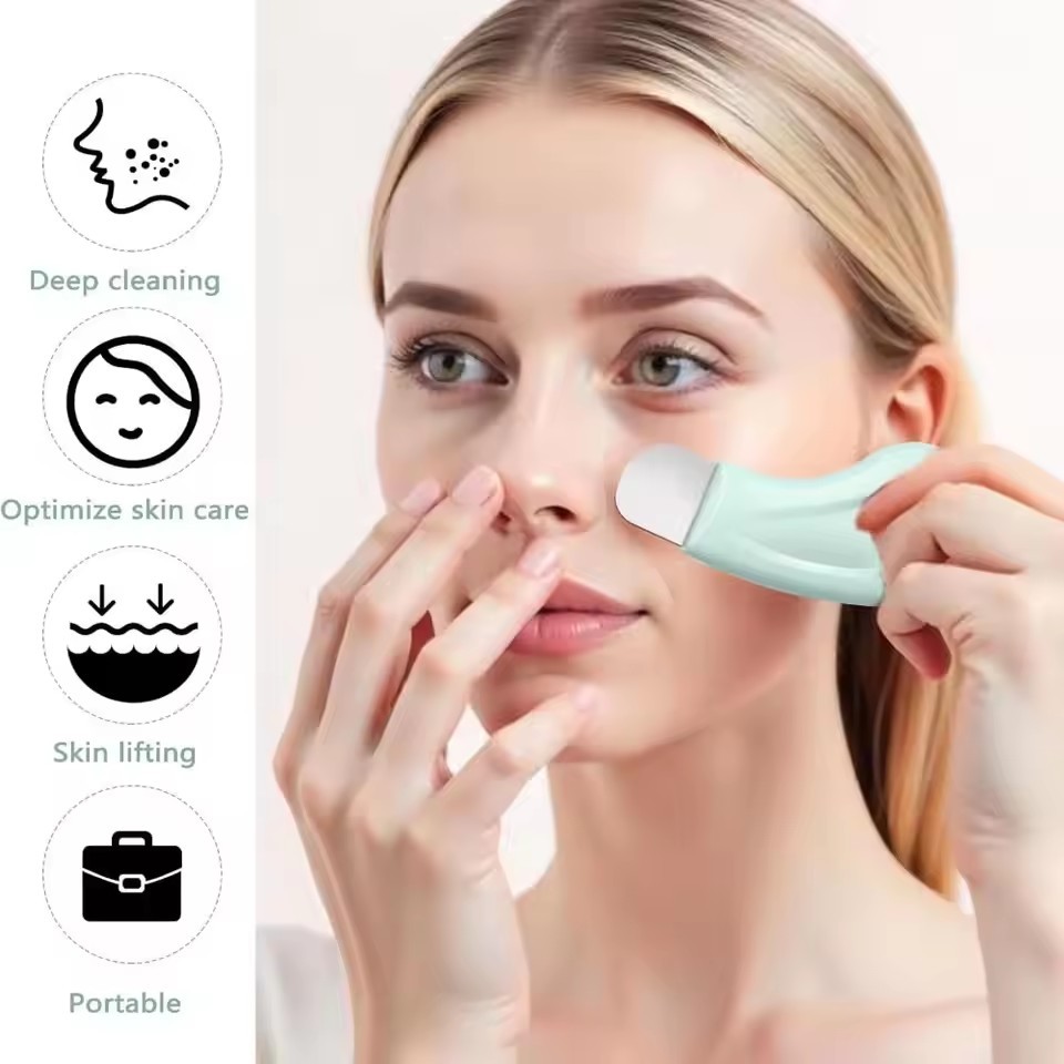 Dụng cụ cạo mụn đầu đen cầm tay làm sạch sâu Loại bỏ mụn đầu trắng Dụng cụ chăm sóc sắc đẹp