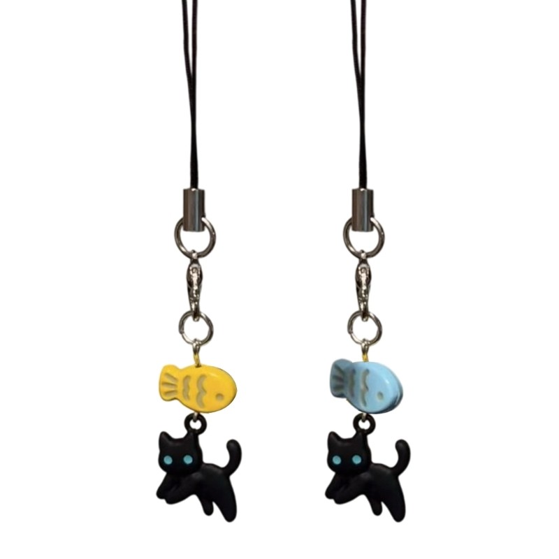 IOR Thời Trang Đính Hạt Mèo Điện Thoại Dây Buộc Charm Chìa Khóa Và Ví Phụ Kiện Tôn Tạo Cho Nữ Hợp Thời Trang Nữ Nữ