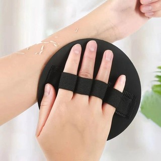 Găng tay đi tắm CATIYAHA, Bàn Chải Tẩy Tế Bào Chết Tròn Chắc Chắn, Bàn Chải Massage Tắm Tiết Kiệm Nhân Công Cao Su Màu Đen Hộ Gia Đình