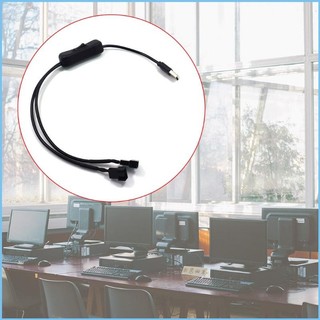 EZ 40cm USB Sang 3 Pin 4 Pin Cho Vỏ Quạt Adapter Cáp Kết Nối USB-3Pin 4Pin Ca
