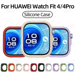 Ốp Lưng Silicon Cho Huawei Watch Fit 4 Pro Mềm Chống Sốc Ốp Lưng Vỏ Đồng Hồ Thông Minh Bảo Vệ Huawei Fit4 Phụ Kiện