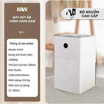2025 Máy Hút Ẩm Mini KAW Lọc Không Khí,Hút Ẩm Tủ Quần Áo, Phòng Ngủ - Yên Tĩnh