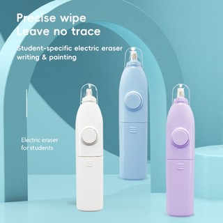 Tự Động Tẩy Dây Đeo Lõi Điện Quạt Nhỏ Làm Sạch Bút Chì Không Dấu Vết Đồ Dùng Học Tập Di Động Thông Minh Tẩy Hoạt Hình DIY Trang Trí Văn Phòng Phẩm