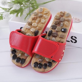 Dép massage, Dép bấm huyệt, giày trị liệu chân, đế đá cuội nam, dép đi trong nhà chăm sóc sức khỏe trong nhà, dép Hè Nữ OY1N