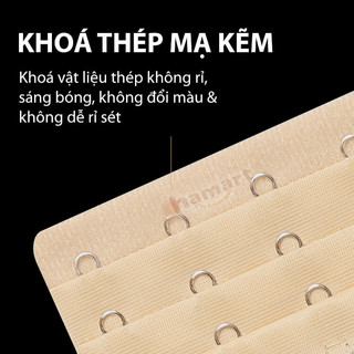 Đai Móc Nối Áo Ngực Miếng Nối Dây Áo Lót 3, 4 Nấc Tuỳ Chỉnh Độ Dài Mềm Mại Thoáng Khí Tiện Lợi DN