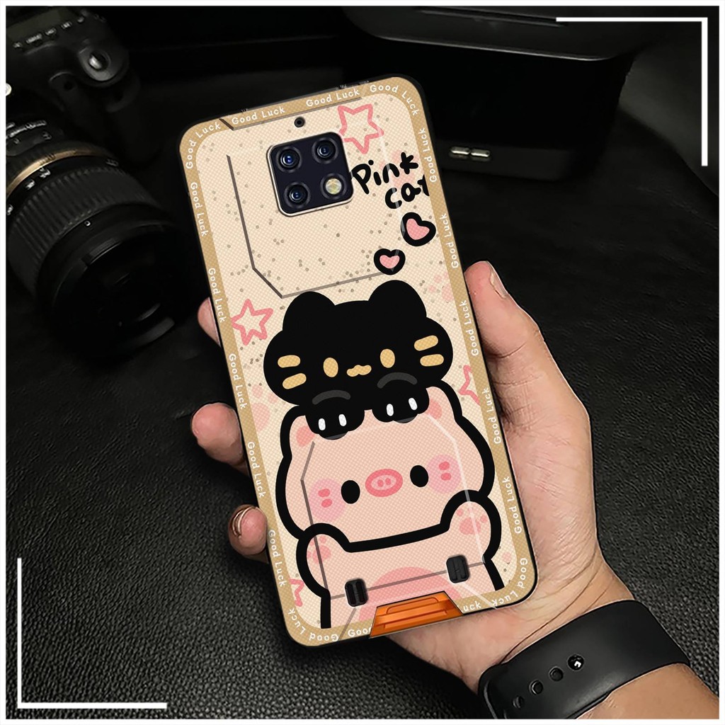 Bảo Vệ Động Vật Ốp lưng Oukitel WP6 Bền Túi Mềm Thiết Kế Thời Trang Chống Bụi Thấm Nước Graffiti Bọc Toàn Bộ
