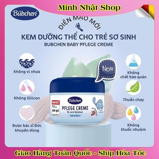 [MẪU MỚI DATE MỚI] Kem dưỡng da Bubchen chống nẻ cho bé từ sơ sinh của Đức