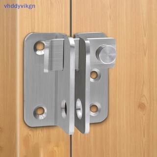 VHDD Thép Không Gỉ Trượt Cửa Khóa Bu Lông Chống Trộm Bắt Khóa Bu Lông Trượt Khóa Khóa Khóa Cổng Khóa An Toàn Phần Cứng Nhà VN