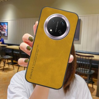 Ốp lưng dẻo Honor X9c - X60 Pro - giả màu họa tiết da bò chặn màu cá tính đơn giản sang trọng