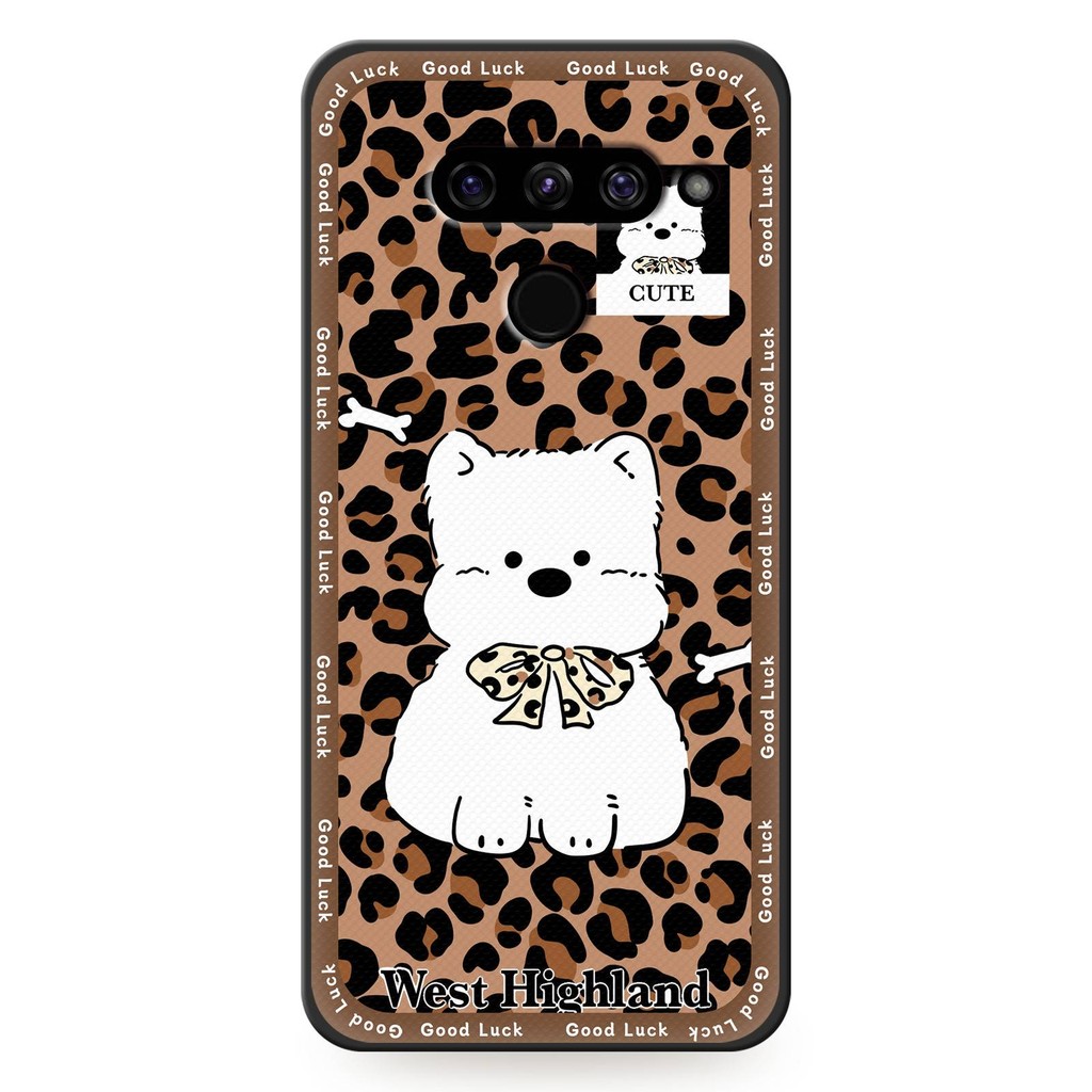 Ốp Điện Thoại TPU Mềm Bọc Toàn Bộ Cho LG V50 / V50 ThinQ, Họa Tiết Graffiti, Họa Tiết Động Vật Dễ Thương, Bảo Vệ Bền Đẹp