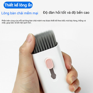 Bộ dụng cụ vệ sinh 7 trong 1 đa năng làm sạch AirPods bàn phím laptop điện thoại