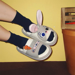 Dép Cotton nữ thấm mồ hôi phòng điều hòa / judy & Nick