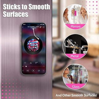 24-Pack Giá đỡ điện thoại silicone từ tính - Giá đỡ selfie đa năng với lực hút mạnh, chống trượt & rảnh tay