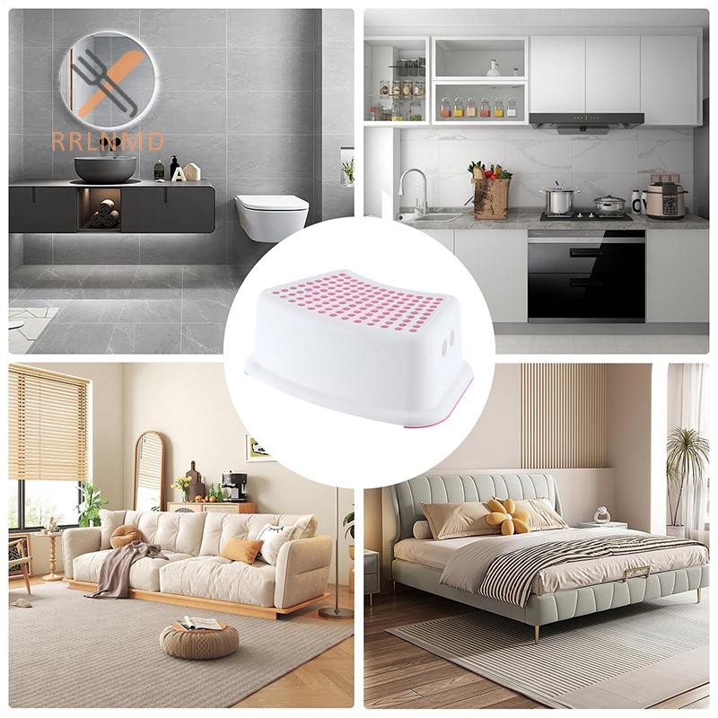 Ghế đẩu RRLNMD dành cho trẻ em, Ghế đẩu cho trẻ mới biết đi tập bô, phòng tắm, nhà bếp, phòng ngủ, phòng và phòng khách MỚI