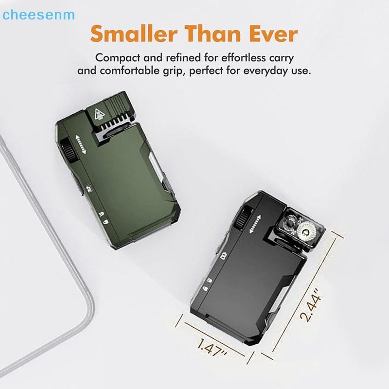 Đèn pin Cheenm — 400 Lumens, Đèn pin 3 chế độ siêu sáng, Đèn sạc có nam châm, Thiết kế di động VN