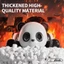BORAGETE Đế lót ly gấu trúc đầy sao, Trang trí bàn di động Panda Coaster, Giá đỡ điện thoại nhìn vào mắt 2in1 đa chức năng