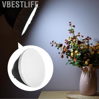 VBESTLIFE Bệnh Beauty Dish 9in Phản chiếu Bóng râm Bộ dụng cụ chiếu sáng hộp mềm với lưới đá mật ong 60â ° và vải mềm màu trắng cho Studio hiệu ứng chuyên nghiệp