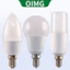 Bóng đèn LED OIMG E14 Vít nhỏ 3W / 5W / 7W / 9W Mũi nhọn / Đuôi / Tròn / Hình trụ 220V Ánh sáng ấm áp / Đèn trắng tiết kiệm năng lượng Thích hợp cho đèn chùm pha lê Chiếu sáng gia đình
