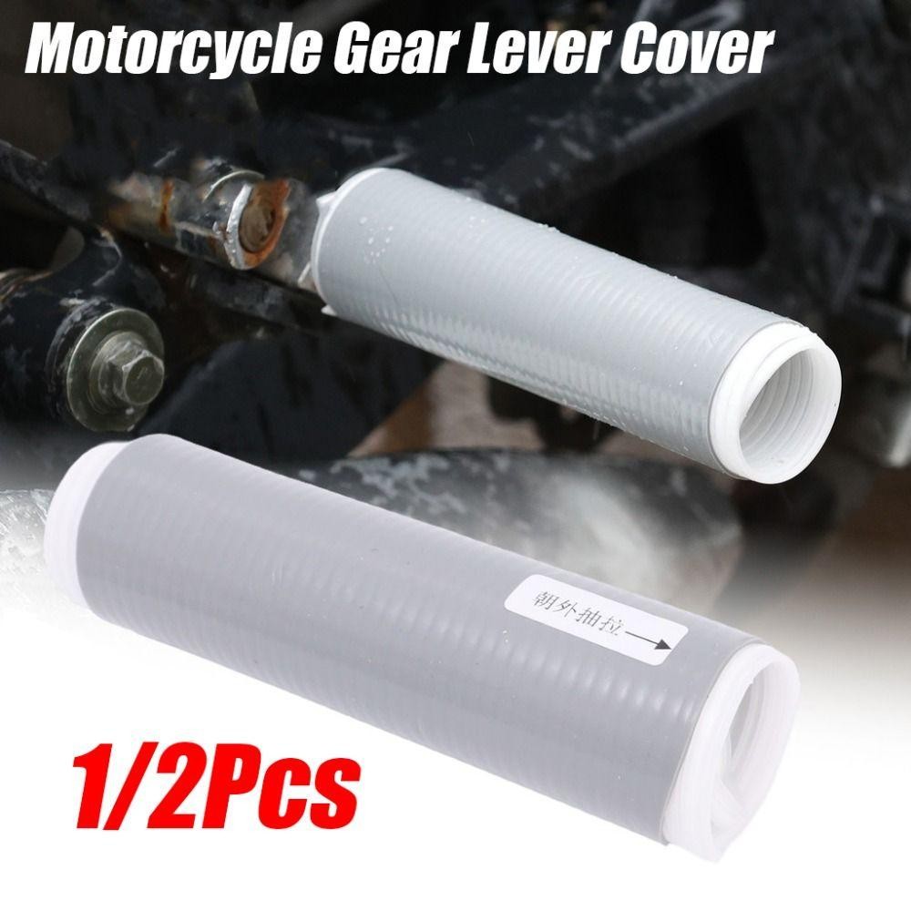 FANIELLAPOWELL 1 / 2 Chiếc Cần Số Xe Máy, Cần Số Có Thể Tháo Rời Đa Năng Cần Số Bảo Vệ, Phụ Kiện Để Chân Xe Máy Linh Hoạt Silicon