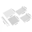 Bộ công cụ định hình đất sét acrylic với 4 tấm acrylic và con lăn đất sét acrylic