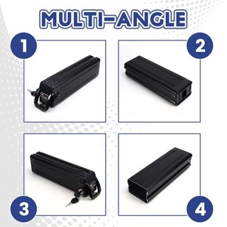 Pin Xe Đạp Điện Ebike 48V 18650, Hộp Bảo Quản Nhôm, Phụ Kiện