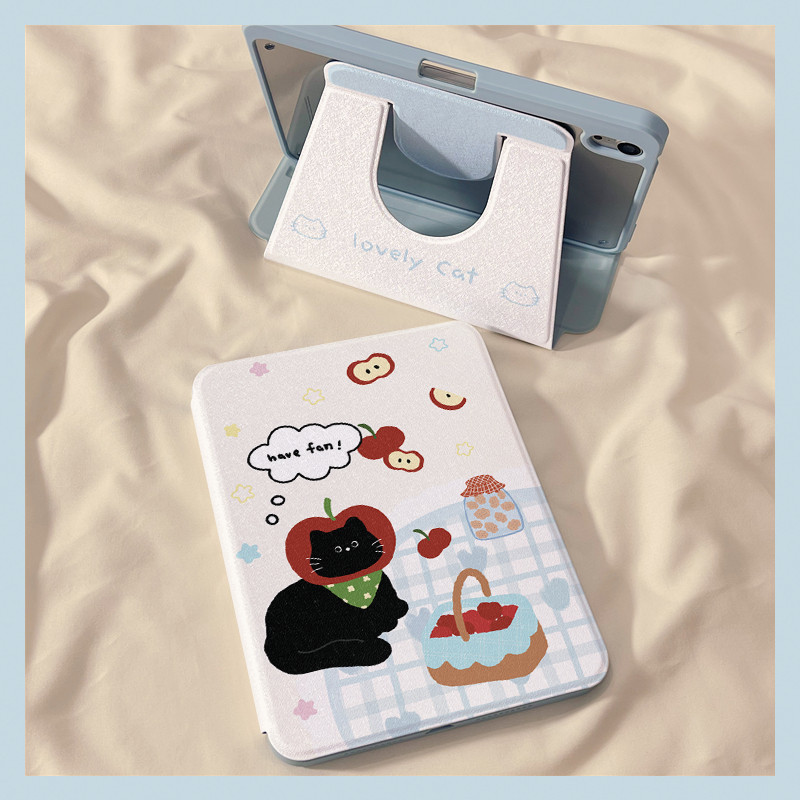 Vỏ bảo vệ cho Samsung Galaxy Tab S6 lite 10.4 inch A9 + S7plus / S8plus Tab A7 lite S9 FE + S9plus / s10plus 12.4 inch S10ULTRA Tab A9 Plus Vỏ Acrylic xoay kiểu sách