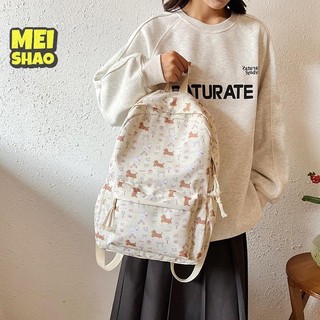 MeiShao In Hình Dễ Thương Chó Con Dachshund Ba Lô Phong Cách Đại Học Sinh Schoolbag Di Động Dung Tích Lớn Túi Du Lịch Nữ Tính Quà Tặng Sinh Nhật Đẹp