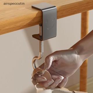 Airspecutin Túi Không Đục Lỗ Móc Bàn Học Sinh Túi Bên Túi Đựng Túi Xách Đa Năng Móc Bàn EN