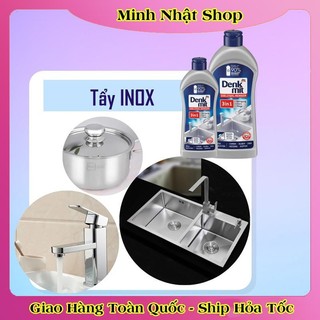 [MẪU MỚI NHẤT] Dung Dịch Tẩy Rửa Inox Denkmit Edelstahlreiniger 3in1 300ml của Đức