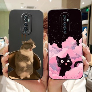 Dành Cho OPPO Reno2 F / Reno2 Z / Reno2 Vỏ Hoạt Hình Mèo Thỏ Dễ Thương Mới Reno 2F 2Z 2 Vỏ Điện Thoại Silicon Mềm Bảo Vệ Ống Kính