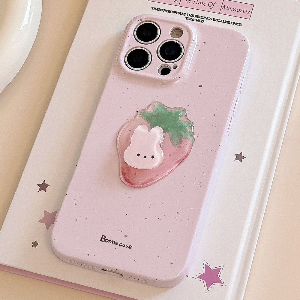 Ốp Điện Thoại Cho Chó Xoay Trái Cây Lập Thể Cho iPhone 17 Pro Max 16 15 14 13 Vỏ Bảo Vệ Chống Sốc