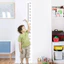 Nhãn dán đo chiều cao có thể ghi được 1 / 2 / 3 tờ 2M, Decal dán tường có thể tháo rời không chứa cặn, Biểu đồ tăng trưởng chống nước cho trẻ em và người lớn, Tùy chọn phong cách mờ / trong suốt