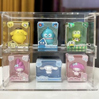 ZW [Chính hãng] (Hộp một loại) Sanrio Family Rice Grain Doll Mini Cute Grain Series Hộp bí ẩn Hợp thời trang Đồ chơi búp bê sưu tập