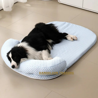 [DELION] Gối làm mát cho chó mùa hè Gối vải lụa băng thoáng khí Đệm thú cưng chống trượt cho chó & mèo lớn / nhỏ