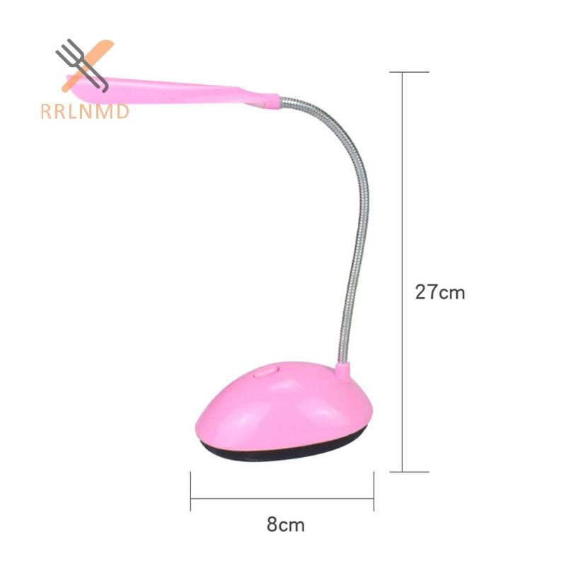 Đèn LED Mini RRLNMD Xoay 360 độ Bảo vệ mắt Đèn bàn Ký túc xá di động Đèn đọc sách Bàn đầu giường Đèn trang trí MỚI